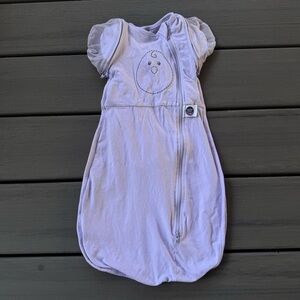 Nested Bean Air 6-in-1 Adaptable Baby Sleep Sack Lavender Size Newborn